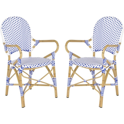 Dario Outdoor Stacking Arm Chair -Set of 2