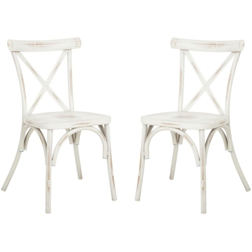 Madalina Outdoor Stackable Chair: Set of 2