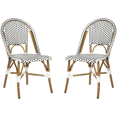 Montez Outdoor French Bistro Side Chair - Set of 2