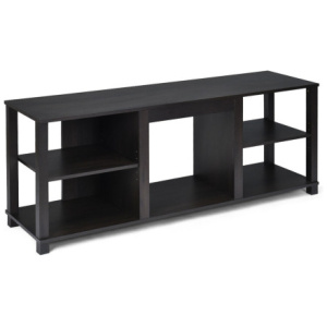 2-Tier TV Storage Cabinet Console with Adjustable Shelves