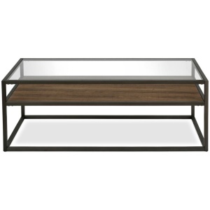 Addison Rectangular Rustic Oak Coffee Table