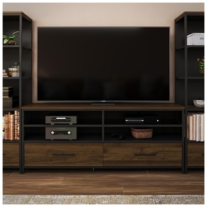 Ameriwood Home Pulse TV Stand, Brown