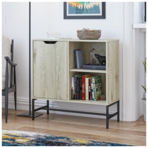 "Ameriwood Home Wardlaw 30" Bookcase", Natural