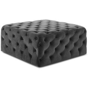 Belham Square Tufted Ottoman