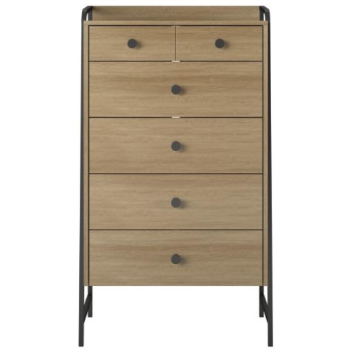 Bushwick Tall 5 Drawer Dresser by Novogratz