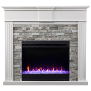 Claire Color Changing Fireplace