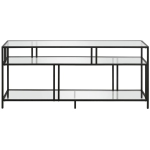 Cortland TV Stand with Glass Shelves