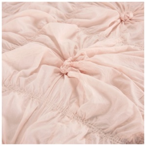 Cotton Voile Plush Dreams Queen Comforter Set, Pink