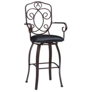 Crested Bar Stool