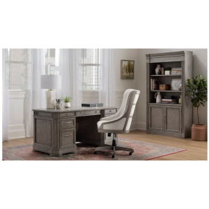 Crystal Falls 3-pc. Excutive Desk Home Office Set