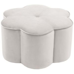 Daisy Velvet Ottoman