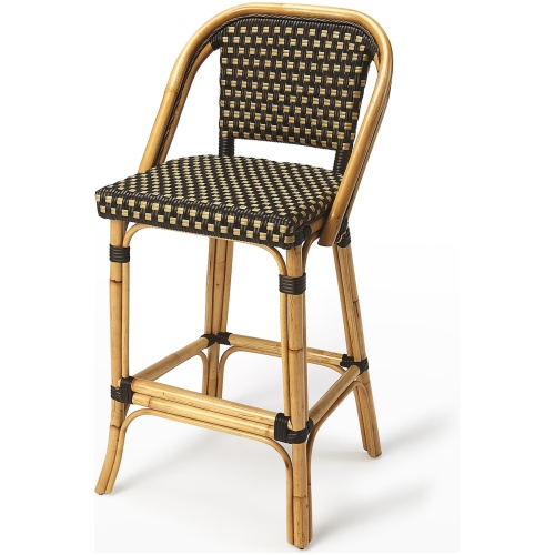 Eli Rattan Bar Stool 28"