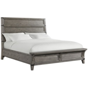 Forge King Panel Bed w/ Footboard Bench