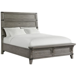 Forge Queen Panel Bed w/ Footboard Bench