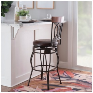 Fortunato Bar Stool, Brown