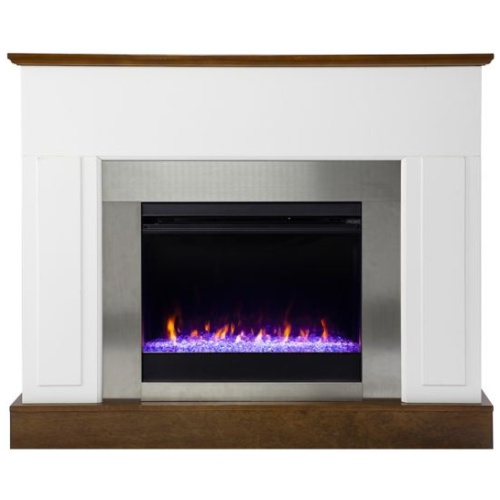 Heaney Color Changing Fireplace