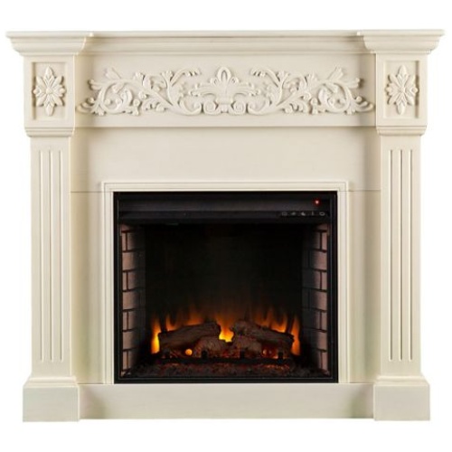 Holt Calvert Carved Electric Fireplace