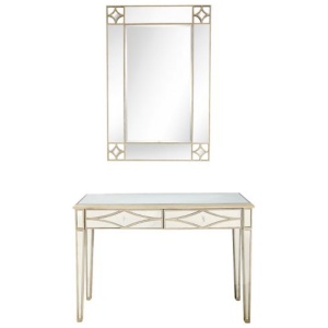 Huxley Wall Mirror and Console Table