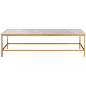 Ida Rectangle Marble Coffee Table