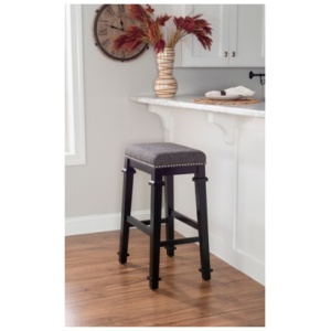 Kennedy Bar Stool, Black