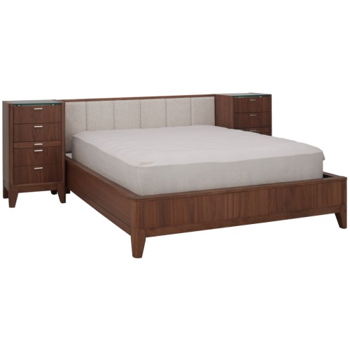 Kerrigan Bed W/ Nightstand Piers