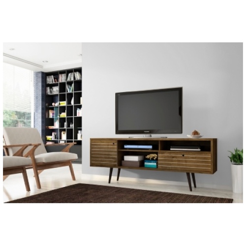 "Liberty 70" TV Stand", Rustic Brown