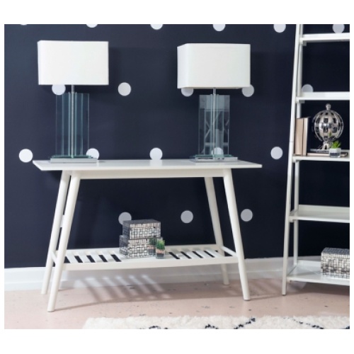 Linon Charlotte Console Table, White