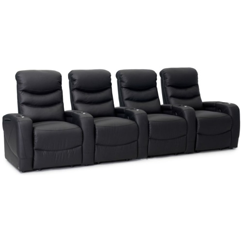 Majestic 4-pc. Leather Reclining Sectional Sofa