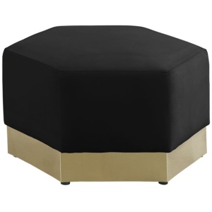 Marquis Velvet Ottoman