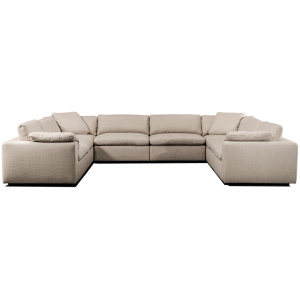 Nest Modular 159" Crane 8-pc Fabric Sofa Sectional, Dunes