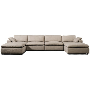 Nest Modular 159" Jay 6-pc Fabric Sofa Sectional, Dunes