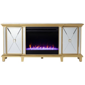 Patrick Color Changing Fireplace Console