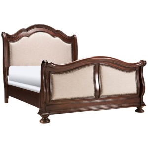 Pembrooke Upholstered Sleigh Bed