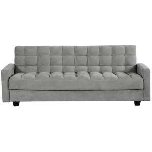 Penelope Tufted Sleeper Sofa with Storage