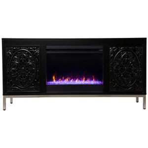 Presley Color Changing Fireplace Console