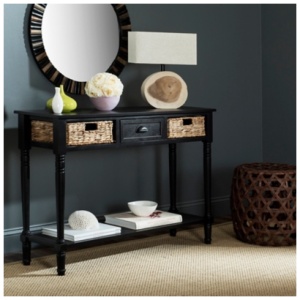 Safavieh Christa Console Table, Black