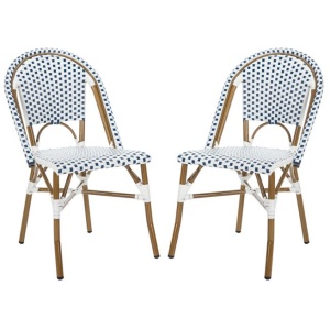 Salcha Indoor/Outdoor French Bistro Side Chair, Set of 2