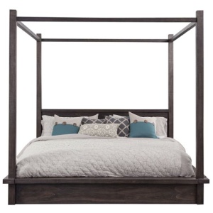 Serriene Canopy Bed