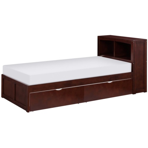 Shannon Headboard Cubby W/ Underbed Drawer Storage Bed