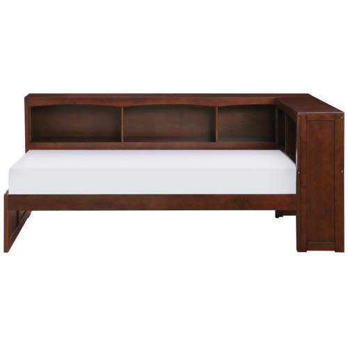 Shannon Headboard Storage Cubby With Bookcase Bed