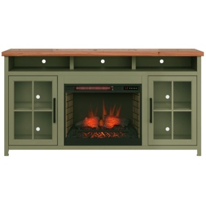 Vineyard Fireplace Console