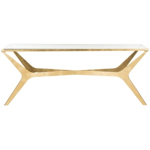 Vivian Gold Leaf Coffee Table