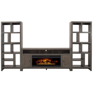 Warren 3pc 72" Fireplace Entertainment Wall