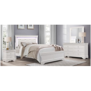 Whiting 4-pc Upholstered Bedroom Set