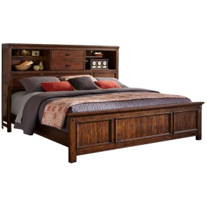 Wolf Creek King Bookcase Bed