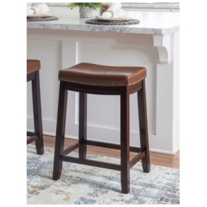 Claridge Counter Height Bar Stool , Cognac