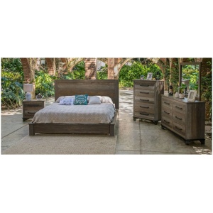 Loft Brown King Headboard