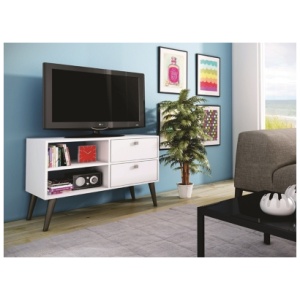 "Manhattan Comfort 36" Dalarna TV Stand", White