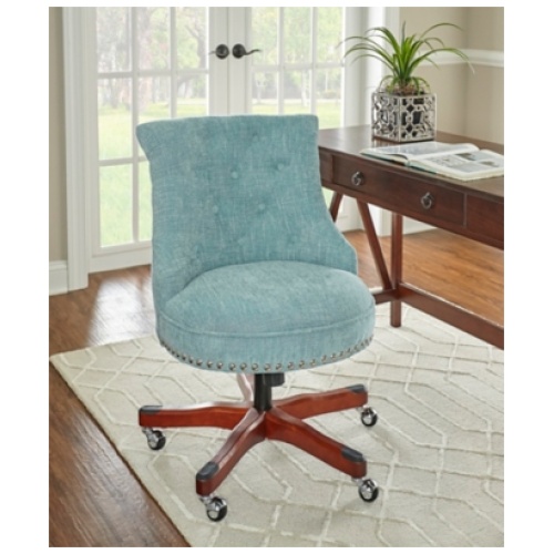 Meyer Office Chair, Light Blue