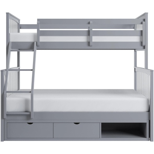 Apollo Twin-Over-Full Bunk Bed with Storage